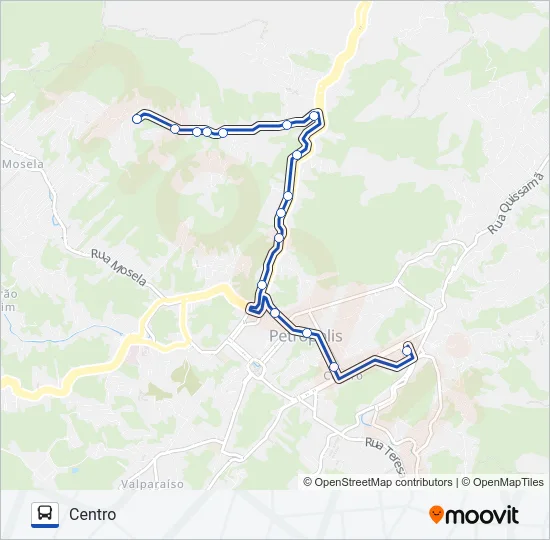 638 Bus Line Map