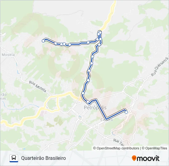 638 Bus Line Map