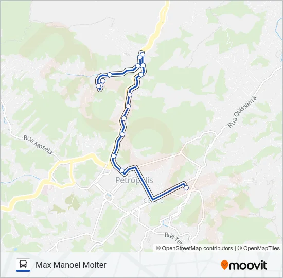 639 Bus Line Map