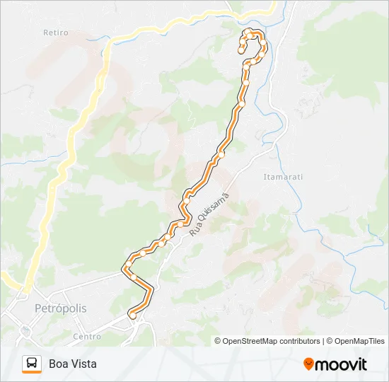 326 Bus Line Map