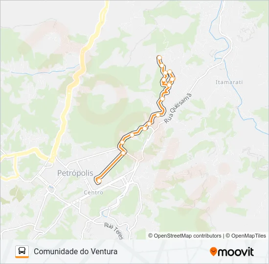 327 Bus Line Map
