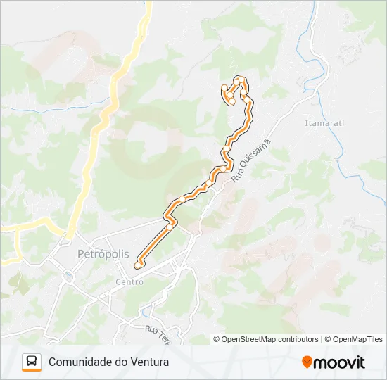 327 Bus Line Map