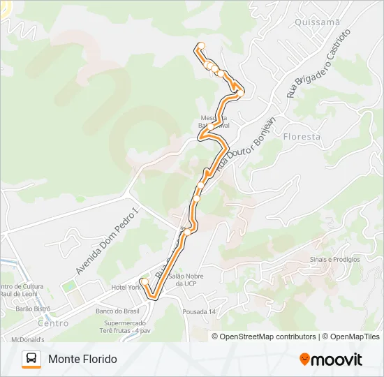 329 Bus Line Map