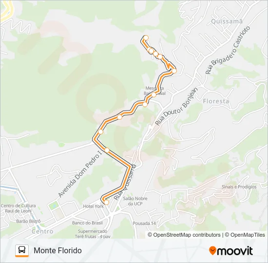 329 Bus Line Map