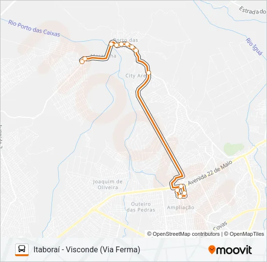 13 Bus Line Map