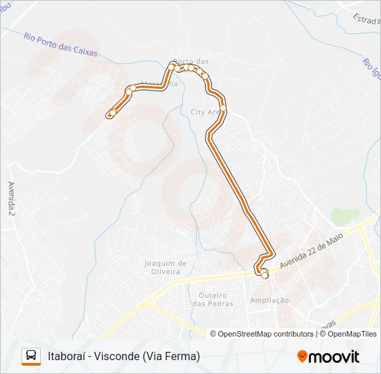 13 Bus Line Map