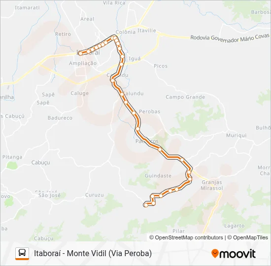 49 Bus Line Map
