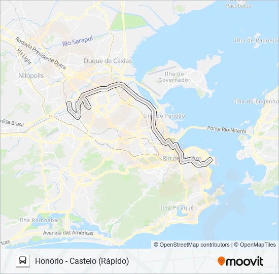 362SR Bus Line Map