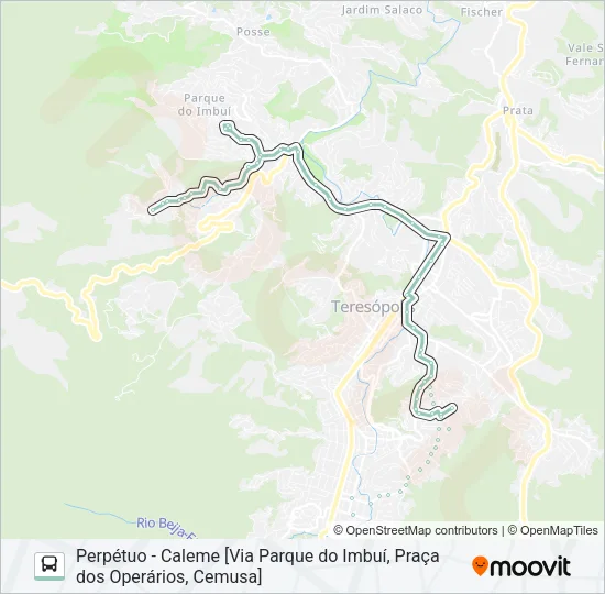 P03B Bus Line Map