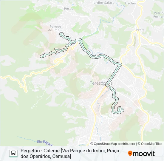 P03B Bus Line Map
