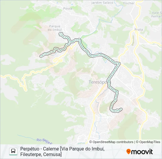 P04B Bus Line Map