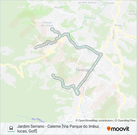 P10A Bus Line Map