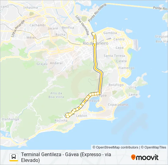 112SV Bus Line Map
