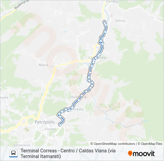 350 Bus Line Map