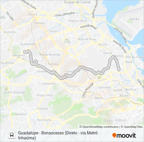 908SN Bus Line Map
