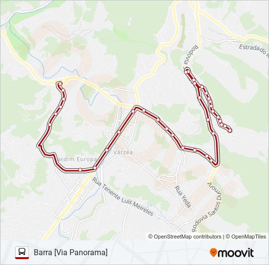 60G bus Line Map