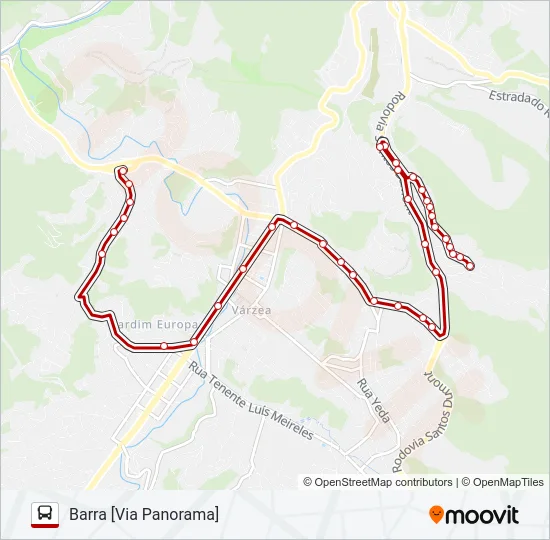 60G Bus Line Map
