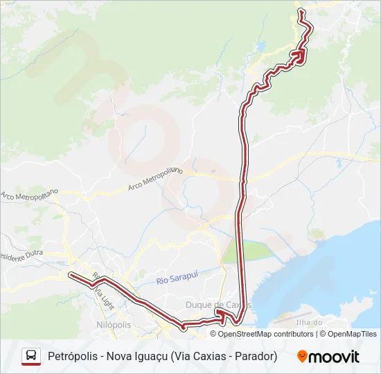 2151N Bus Line Map