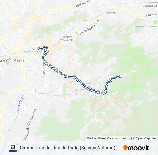 846SN Bus Line Map
