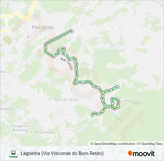 144 Bus Line Map