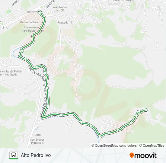 148 Bus Line Map