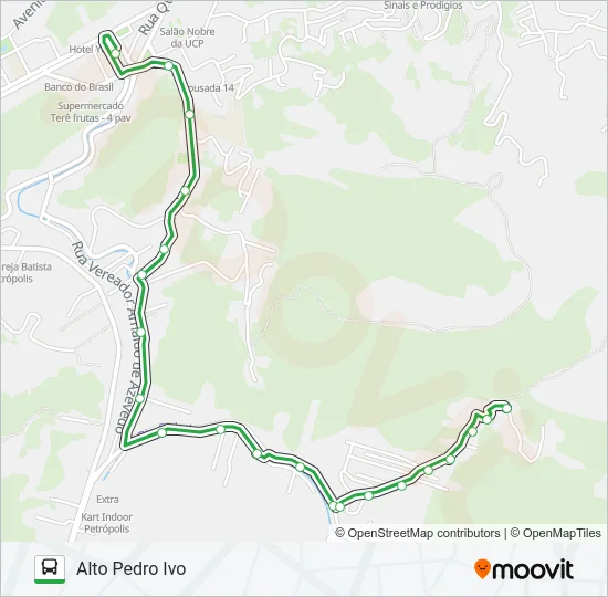 148 Bus Line Map