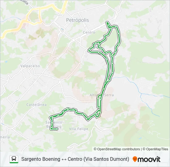 163 Bus Line Map