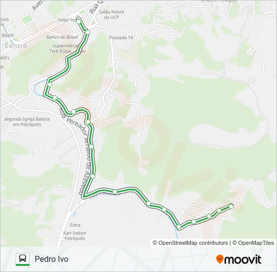 147 Bus Line Map