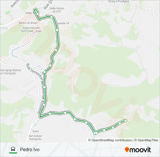 147 Bus Line Map