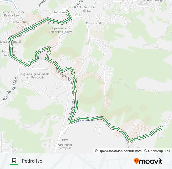 147 Bus Line Map