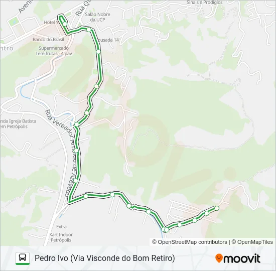 147 Bus Line Map