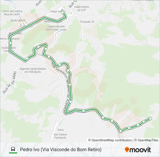 147 Bus Line Map