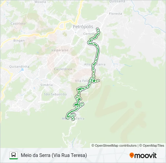 151 Bus Line Map