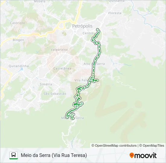 151 Bus Line Map