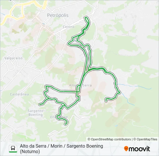 159 Bus Line Map