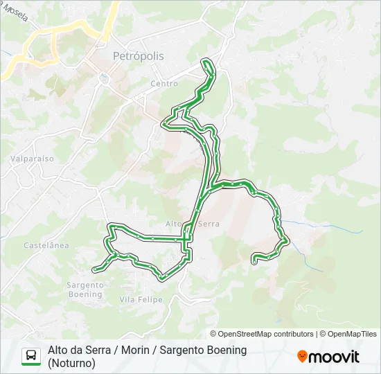 159 Bus Line Map