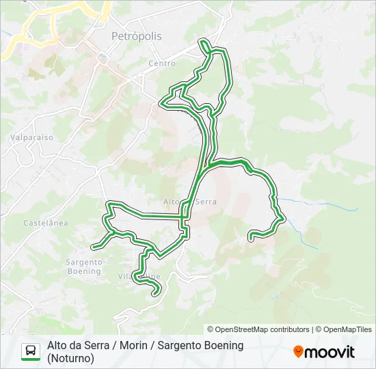 159 Bus Line Map