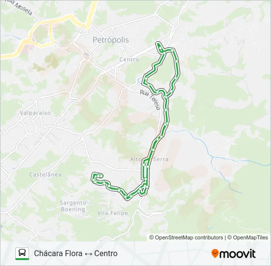 167 Bus Line Map