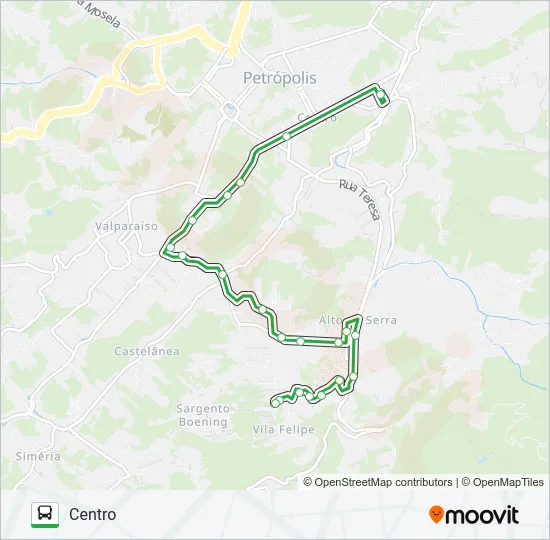 168 Bus Line Map