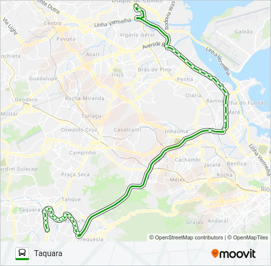 567 Bus Line Map