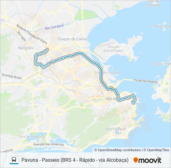 399SR Bus Line Map