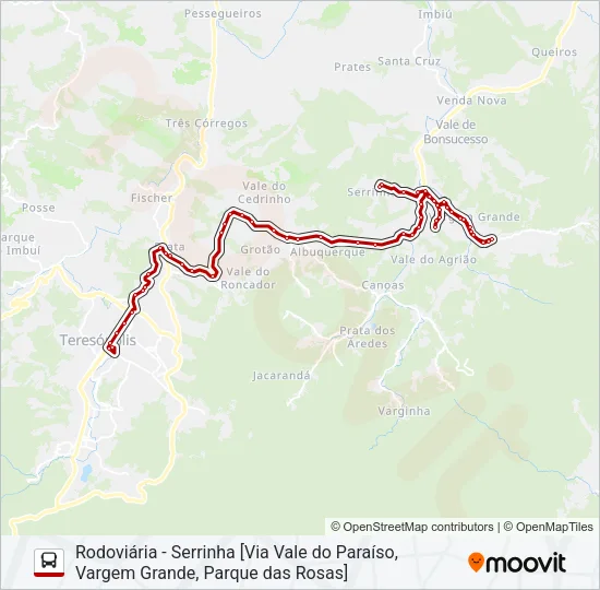 58B Bus Line Map