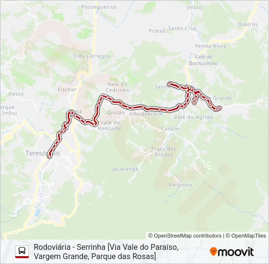 58B Bus Line Map