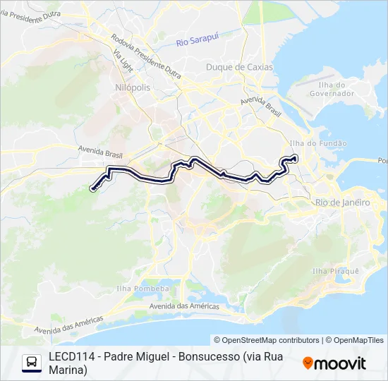 SV 917 Bus Line Map