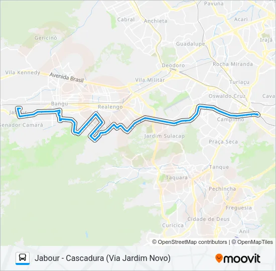 SN 794 Bus Line Map