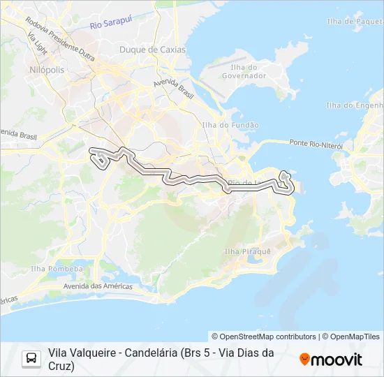 SN 363 Bus Line Map