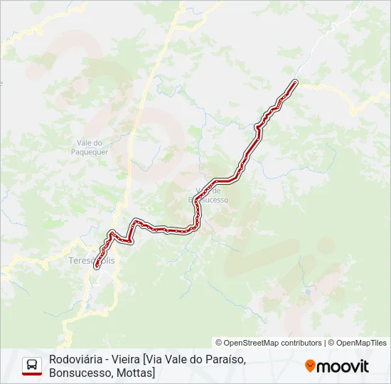 73B Bus Line Map