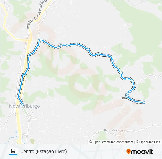 32 Bus Line Map