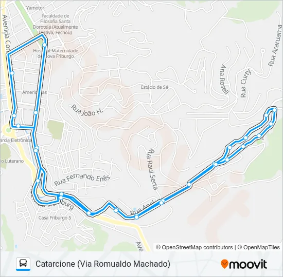 05-A Bus Line Map