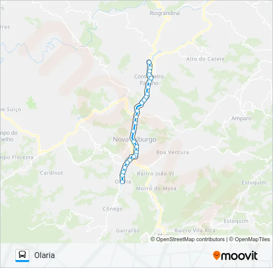 10 Bus Line Map